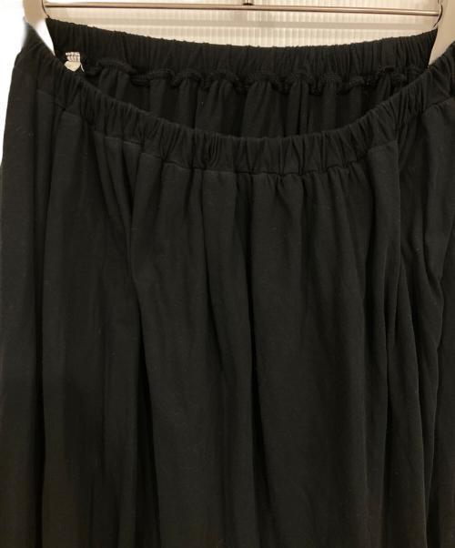 Humoresque（ユーモレスク）Humoresque (ユーモレスク) ギャザースカート ブラック サイズ:36の古着・服飾アイテム