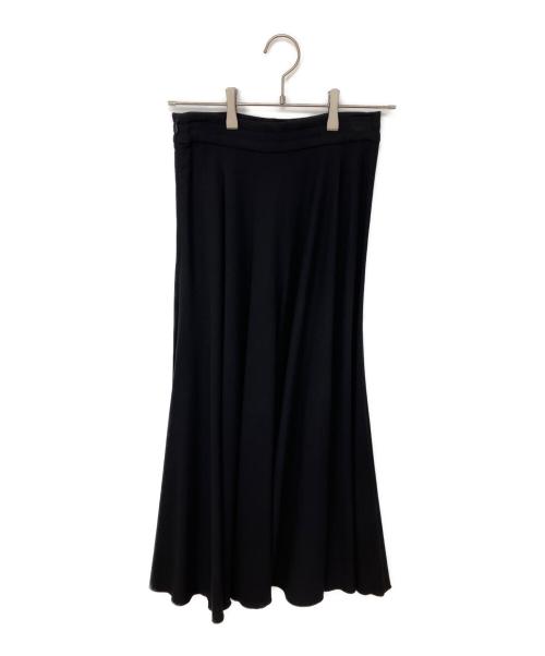 DRIES VAN NOTEN（ドリスヴァンノッテン）DRIES VAN NOTEN (ドリスヴァンノッテン) ロングフレアスカート ブラック サイズ:34の古着・服飾アイテム