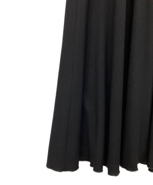 DRIES VAN NOTEN（ドリスヴァンノッテン）DRIES VAN NOTEN (ドリスヴァンノッテン) ロングフレアスカート ブラック サイズ:34の古着・服飾アイテム