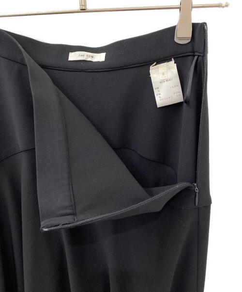 THE ROW（ザ ロウ）THE ROW (ザ ロウ) ロングフレアスカート ブラックの古着・服飾アイテム