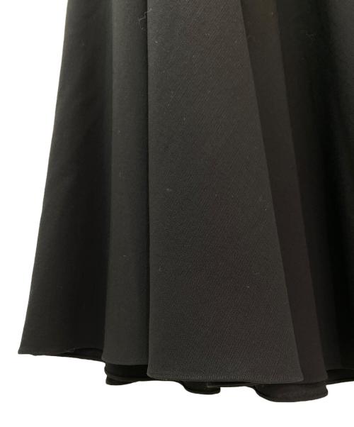 THE ROW（ザ ロウ）THE ROW (ザ ロウ) ロングフレアスカート ブラックの古着・服飾アイテム