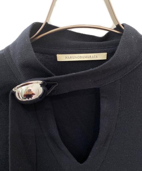 HARUNOBUMURATA（ハルノブ ムラタ）HARUNOBUMURATA (ハルノブ ムラタ) ニット ブラック サイズ:36の古着・服飾アイテム