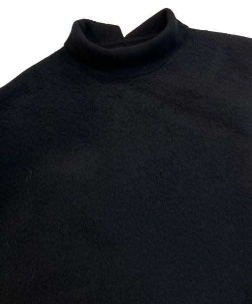 JIL SANDER（ジルサンダー）JIL SANDER (ジルサンダー) ノースリーブ アシンメトリー ニットワンピース ブラック サイズ:Mの古着・服飾アイテム