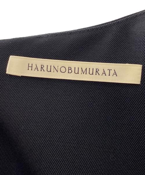 HARUNOBUMURATA（ハルノブ ムラタ）HARUNOBUMURATA (ハルノブ ムラタ) GIULIA ノースリーブワンピース ブラック サイズ:38の古着・服飾アイテム