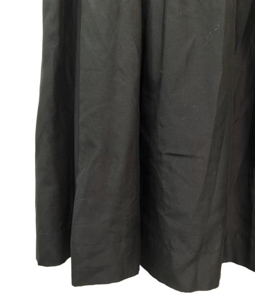 SUZUKI TAKAYUKI（スズキタカユキ）SUZUKI TAKAYUKI (スズキタカユキ) shuo コットンシルクレイヤードワンピース ブラック サイズ:2の古着・服飾アイテム