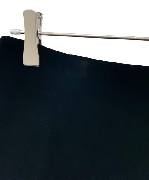 Saint Laurent Paris（サンローランパリ）Saint Laurent Paris (サンローランパリ) Satin Laque Skirt/ベルベットタイトスカート ブラック サイズ:38の古着・服飾アイテム