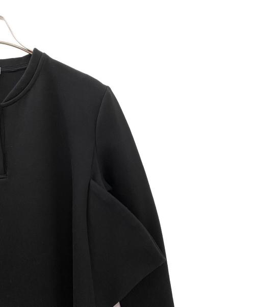 LOEWE（ロエベ）LOEWE (ロエベ) トラペーズドレス ブラック サイズ:36の古着・服飾アイテム