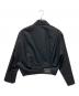 LOEWE (ロエベ) 25SS シルク混 クロップド タックデザインジャケット ブラック サイズ:36：270000円