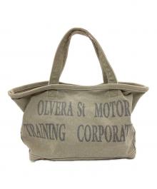 Hello Bonjour!（ハローボンジュール）の古着「Graphic Tote Bag」｜カーキ
