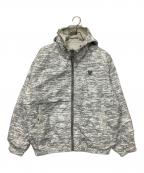 Life workライフワーク）の古着「リバーシブルノイズラドックフードジャケット」｜グレー