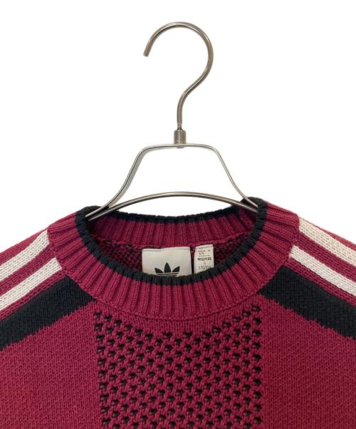 adidas（アディダス）adidas (アディダス) ストライプニット JL8362 サイズ:Sの古着・服飾アイテム