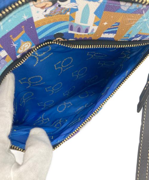 DOONEY&BOURKE（ドゥーニーアンドバーク）DOONEY&BOURKE (ドゥーニーアンドバーク) DISNEY (ディズニー) ショルダーバッグ ブルーの古着・服飾アイテム