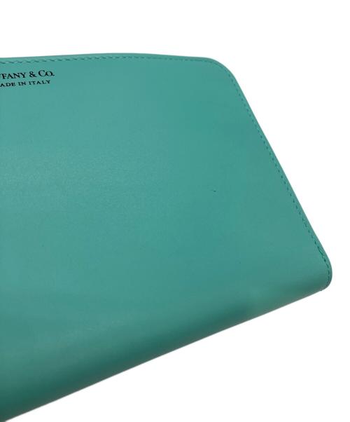 TIFFANY & Co.（ティファニー）Tiffany & Co. (ティファニー) ラウンドファスナー長財布 ティファニーブルーの古着・服飾アイテム