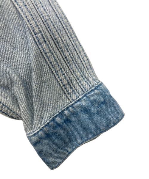 adidas（アディダス）adidas (アディダス) デニムパッチワーク トラックトップ インディゴ サイズ:XLの古着・服飾アイテム