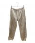 Needles（ニードルズ）の古着「Zipped Sweat Pant-C」｜ベージュ
