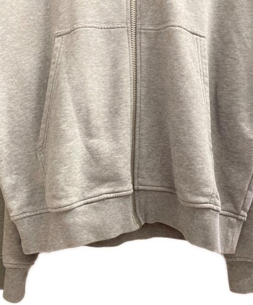 Maison Margiela（メゾンマルジェラ）Maison Margiela (メゾンマルジェラ) ステレオタイプ ジップパーカー グレー サイズ:46の古着・服飾アイテム
