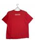 SAINT MICHAEL (セントマイケル) SS TEE/ERUPTING ピンクレッド サイズ:XL：22000円