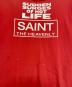 中古・古着 SAINT MICHAEL (セントマイケル) SS TEE/ERUPTING ピンクレッド サイズ:XL：22000円