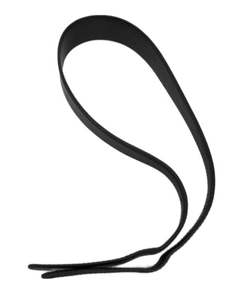 crewre（クルー）crewre (クルー) ナイロンレザーショルダーバッグ ブラックの古着・服飾アイテム