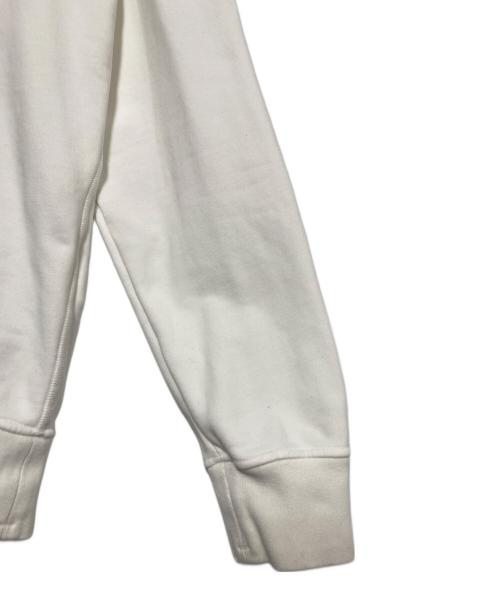 STONE ISLAND（ストーンアイランド）STONE ISLAND (ストーンアイランド) Garment-dyed pullover sweatshirt ホワイト サイズ:Lの古着・服飾アイテム