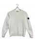 STONE ISLAND（ストーンアイランド）の古着「Garment-dyed pullover sweatshirt」｜ホワイト