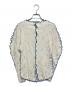 DECO depuis 1985（デコ ドゥピュイイチキューハチゴー）の古着「pile print cardigan / パイルプリントカーディガン」｜アイボリー