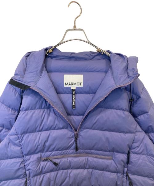 MARMOT（マーモット）MARMOT (マーモット) Pertex Town Down Pullover Parka パーテックスプルオーバーパーカー  23FW-L5-07 パープル サイズ:Lの古着・服飾アイテム