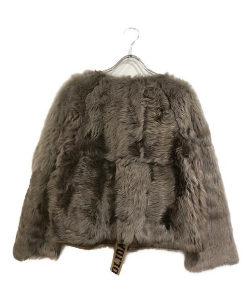 holiday（ホリデー）holiday (ホリデー) OWEN BARRY (オーエンバリー) リバーシブルムートンジャケット ブラウン サイズ:SIZE Freeの古着・服飾アイテム