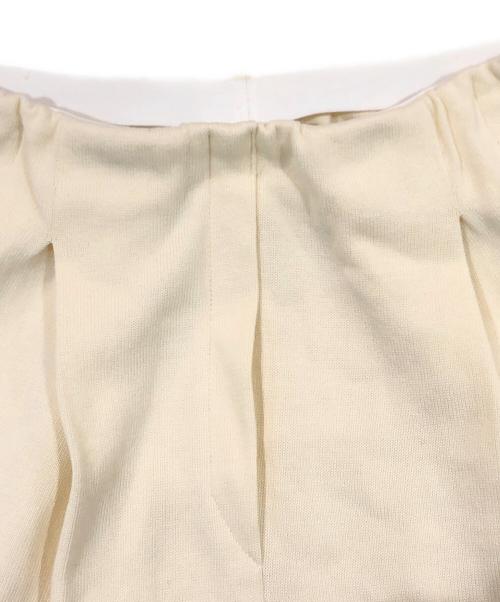 TENNE HANDCRAFTED MODERN（テン ハンドクラフテッド モダン）TENNE HANDCRAFTED MODERN (テン ハンドクラフテッド モダン) ribbon knit pants ベージュ サイズ:SIZE Freeの古着・服飾アイテム