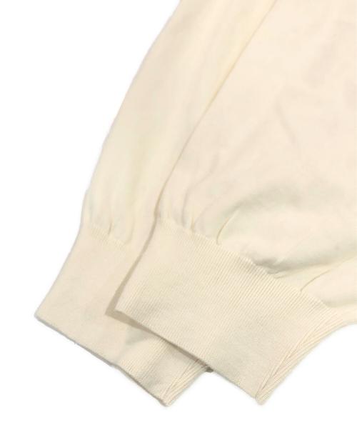 TENNE HANDCRAFTED MODERN（テン ハンドクラフテッド モダン）TENNE HANDCRAFTED MODERN (テン ハンドクラフテッド モダン) ribbon knit pants ベージュ サイズ:SIZE Freeの古着・服飾アイテム