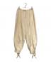 TENNE HANDCRAFTED MODERN（テン ハンドクラフテッド モダン）の古着「ribbon knit pants」｜ベージュ