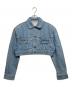 HOLIDAY（ホリデー）の古着「CROPPED DENIM JACKET」｜インディゴ