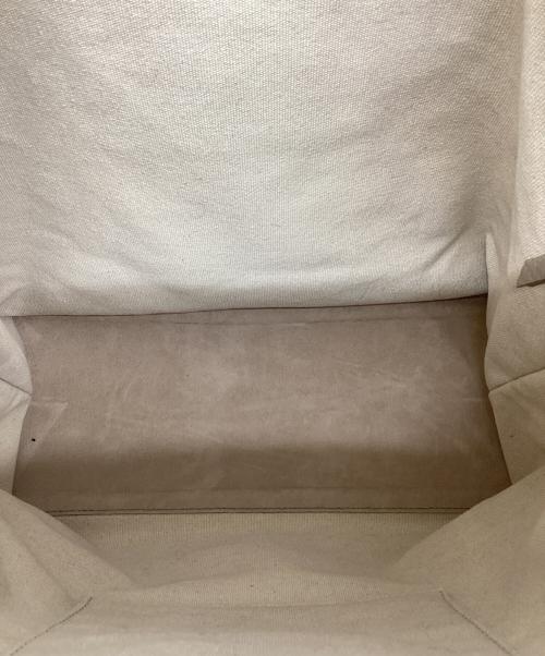 IACUCCI（イアクッチ）IACUCCI (イアクッチ) ソルベット トートバッグ キャンバス xレザー　3WAYバッグ ベージュの古着・服飾アイテム