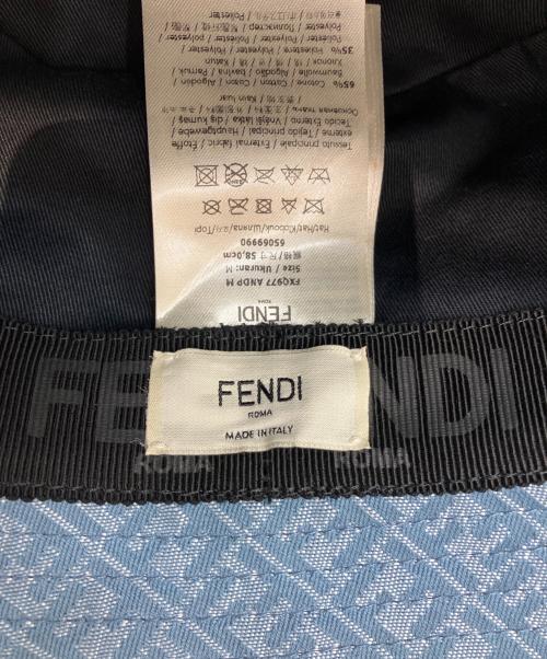 FENDI（フェンディ）FENDI (フェンディ) バケットハット スカイブルーの古着・服飾アイテム