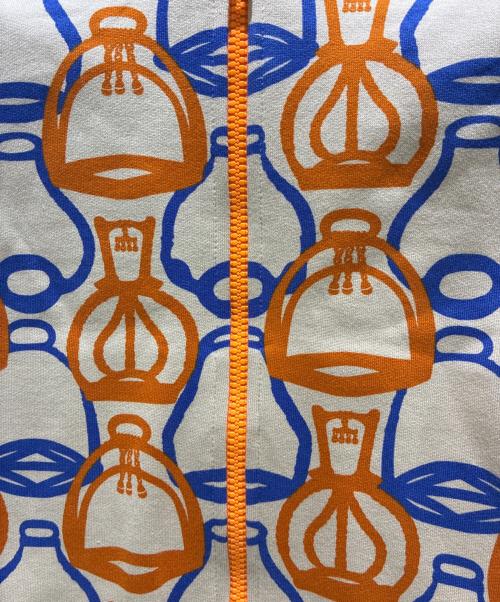 HERMES（エルメス）HERMES (エルメス) Fantaisie d'Etriers スウェットブルゾン ベージュ サイズ:36の古着・服飾アイテム