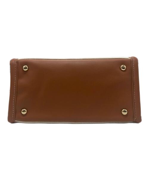 SEVEN TEN by MIHO KAWAHITO（セブン テン バイ ミホ カワヒト）SEVEN TEN by MIHO KAWAHITO (セブン テン バイ ミホ カワヒト) ワンポイント刺繍トートバッグ アイボリーの古着・服飾アイテム