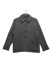 A.P.C.（アーペーセー）の古着「90ｓヘビーウエイトニットジャケット」｜グレー