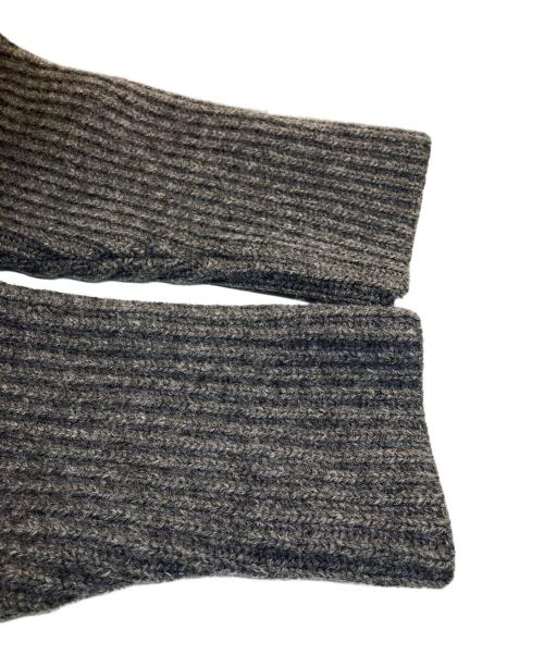A.P.C.（アーペーセー）A.P.C. (アーペーセー) 90ｓヘビーウエイトニットジャケット グレー サイズ:Sの古着・服飾アイテム