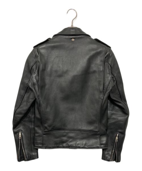 Schott（ショット）Schott (ショット) 613UST VINTAGE ONESTAR ダブルライダースジャケット/613　UST　ビンテージ　ワンスター　ダブルライダースジャケット ブラック サイズ:34　LONGの古着・服飾アイテム