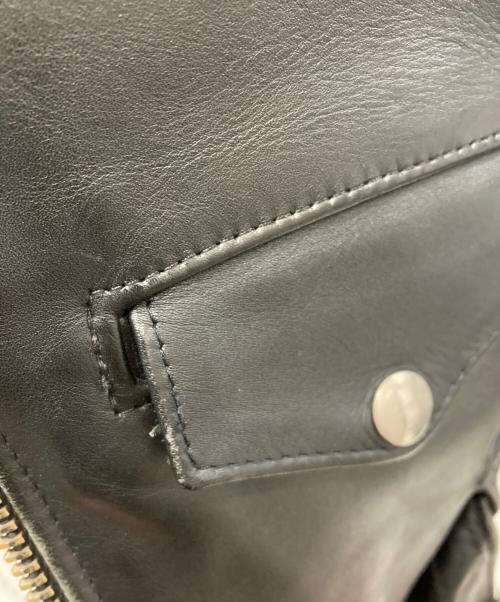 Schott（ショット）Schott (ショット) 613UST VINTAGE ONESTAR ダブルライダースジャケット/613　UST　ビンテージ　ワンスター　ダブルライダースジャケット ブラック サイズ:34　LONGの古着・服飾アイテム