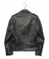 Schott (ショット) 613UST VINTAGE ONESTAR ダブルライダースジャケット/613　UST　ビンテージ　ワンスター　ダブルライダースジャケット ブラック サイズ:34　LONG：43000円