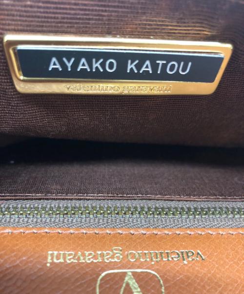 VALENTINO GARAVANI（ヴァレンティノ・ガラヴァーニ）VALENTINO GARAVANI (ヴァレンティノ・ガラヴァーニ) ショルダーバッグ ブラウンの古着・服飾アイテム