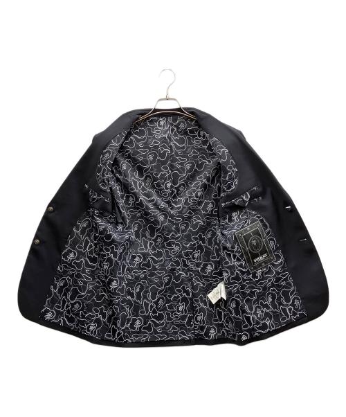 BAPE BLACK（ベイプ ブラック）BAPE BLACK (ベイプ ブラック) テーラードジャケット ブラック サイズ:46の古着・服飾アイテム