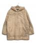 BLANCHA（ブランカ）の古着「ミンクファーフーディコート」｜クリーム