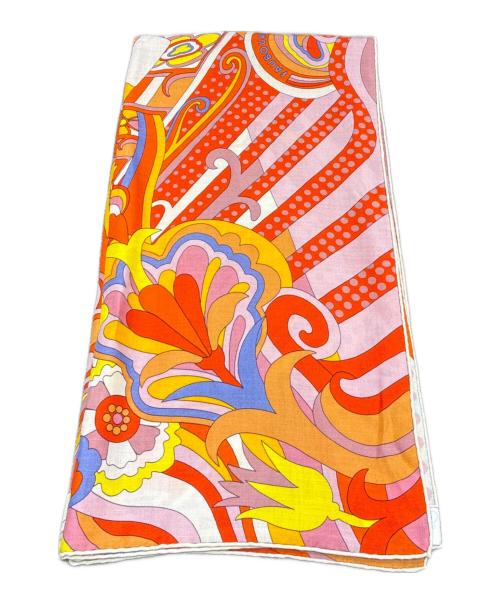 HERMES（エルメス）HERMES (エルメス) カレジェアン/カレ140/FAUBOURG RAINBOW/フォーブルレインボー  オレンジ サイズ:140の古着・服飾アイテム