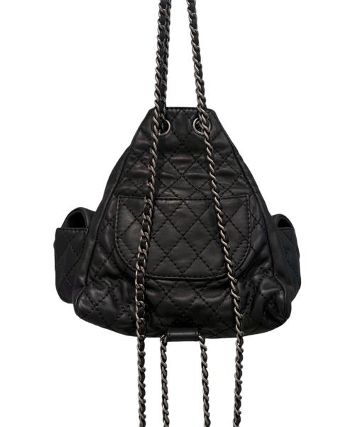 CHANEL（シャネル）CHANEL (シャネル) マトラッセ チェーン ミニ リュック ブラックの古着・服飾アイテム