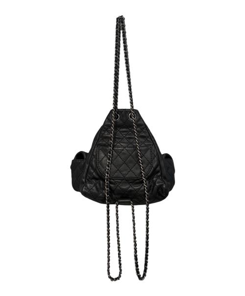 CHANEL（シャネル）CHANEL (シャネル) マトラッセ チェーン ミニ リュック ブラックの古着・服飾アイテム