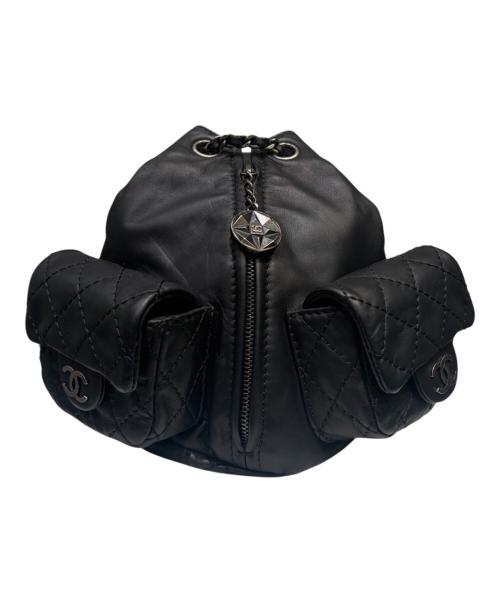 CHANEL（シャネル）CHANEL (シャネル) マトラッセ チェーン ミニ リュック ブラックの古着・服飾アイテム