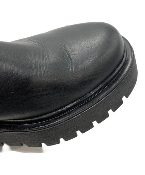 CORSO ROMA 9（コルソローマノーヴェ）CORSO ROMA 9 (コルソローマノーヴェ) サイドゴアブーツ ブラック サイズ:39の古着・服飾アイテム