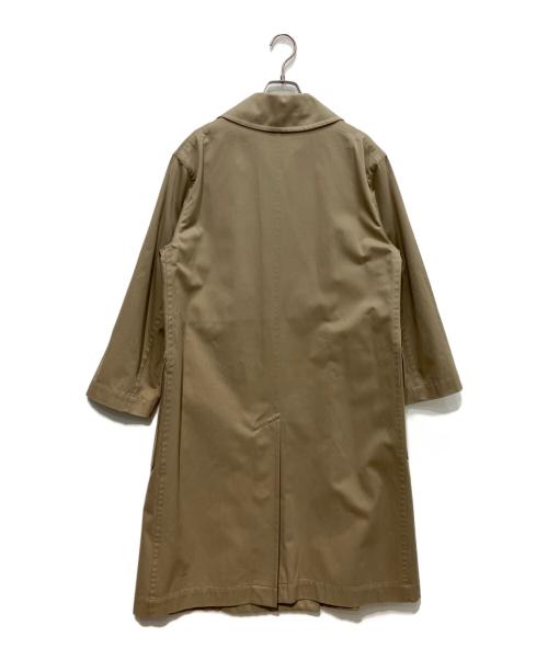 MARGARET HOWELL（マーガレットハウエル）MARGARET HOWELL (マーガレットハウエル) COTTON TWILL ダブルブレストコート ベージュの古着・服飾アイテム